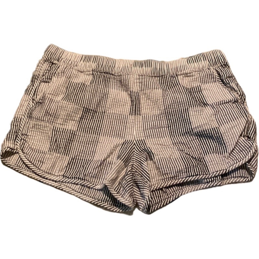 Madewell Pull-On Shorts Striped